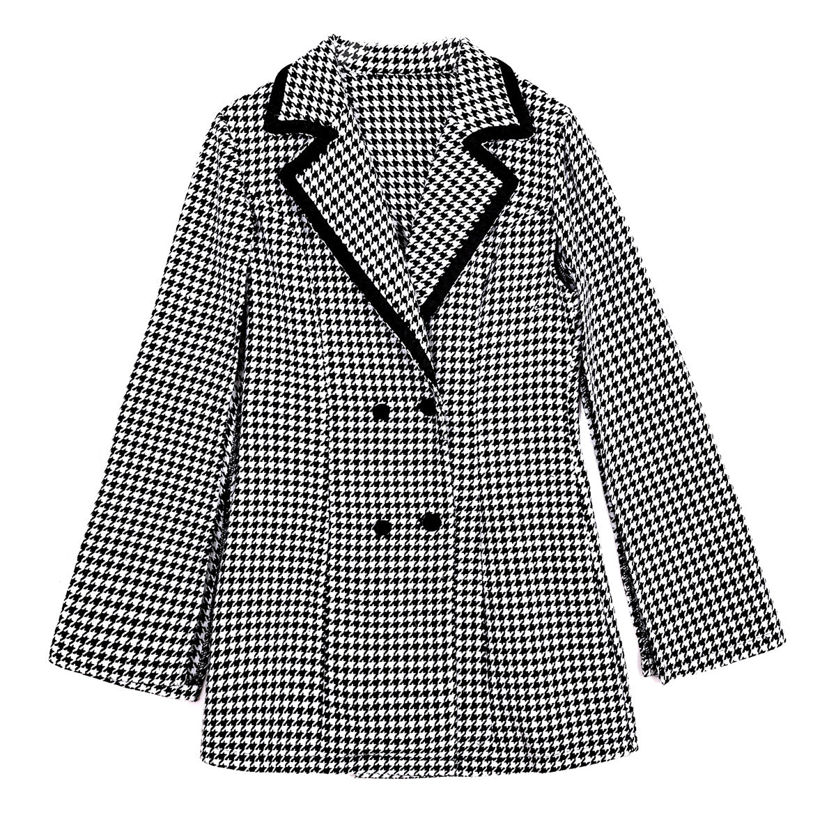 Women's Suit Jacket Split Long Sleeve Commuting Elegant