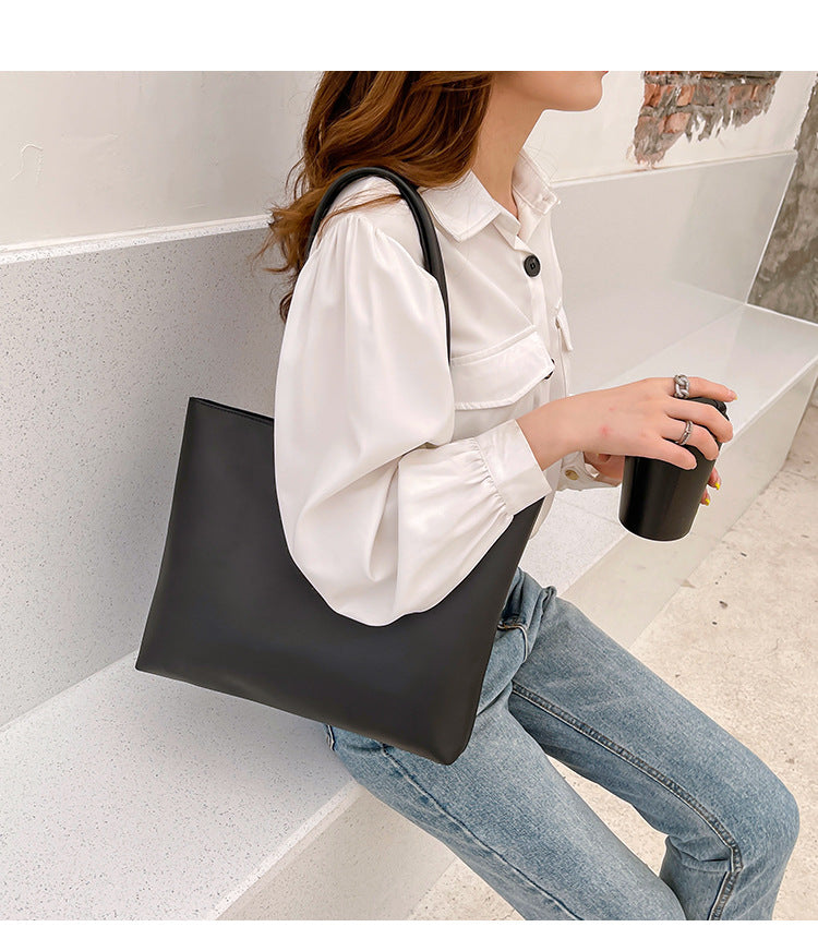 Fashion Tote Bag Women's Large Capacity Simple Women Handbags Commuter Casual all-in-one Shoulder Bag Bolso Bandolera Mujer 2024