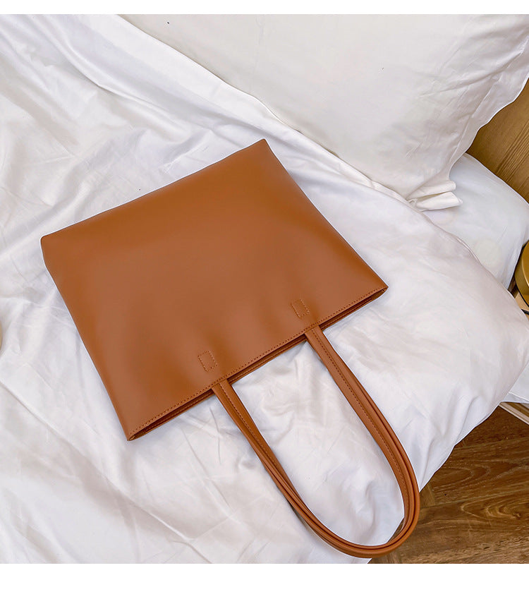 Fashion Tote Bag Women's Large Capacity Simple Women Handbags Commuter Casual all-in-one Shoulder Bag Bolso Bandolera Mujer 2024