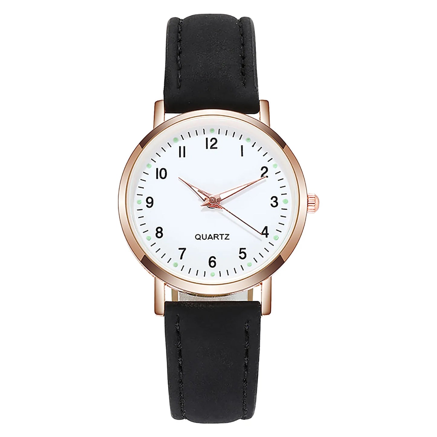 Reloj Mujer Fashion Watch For Women Leather Belt Watches Ladies Luxury Analog Quartz Luminous Wristwatch Clock Relogio Feminino