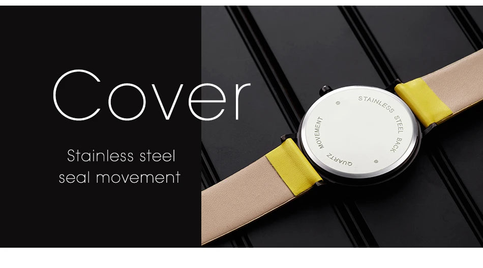 Shengke Hot Women Watch Creative Wristwatch Ladies Watch Rotate Yellow Leather Band Wristwatches Clock Montres Femme Reloj Mujer