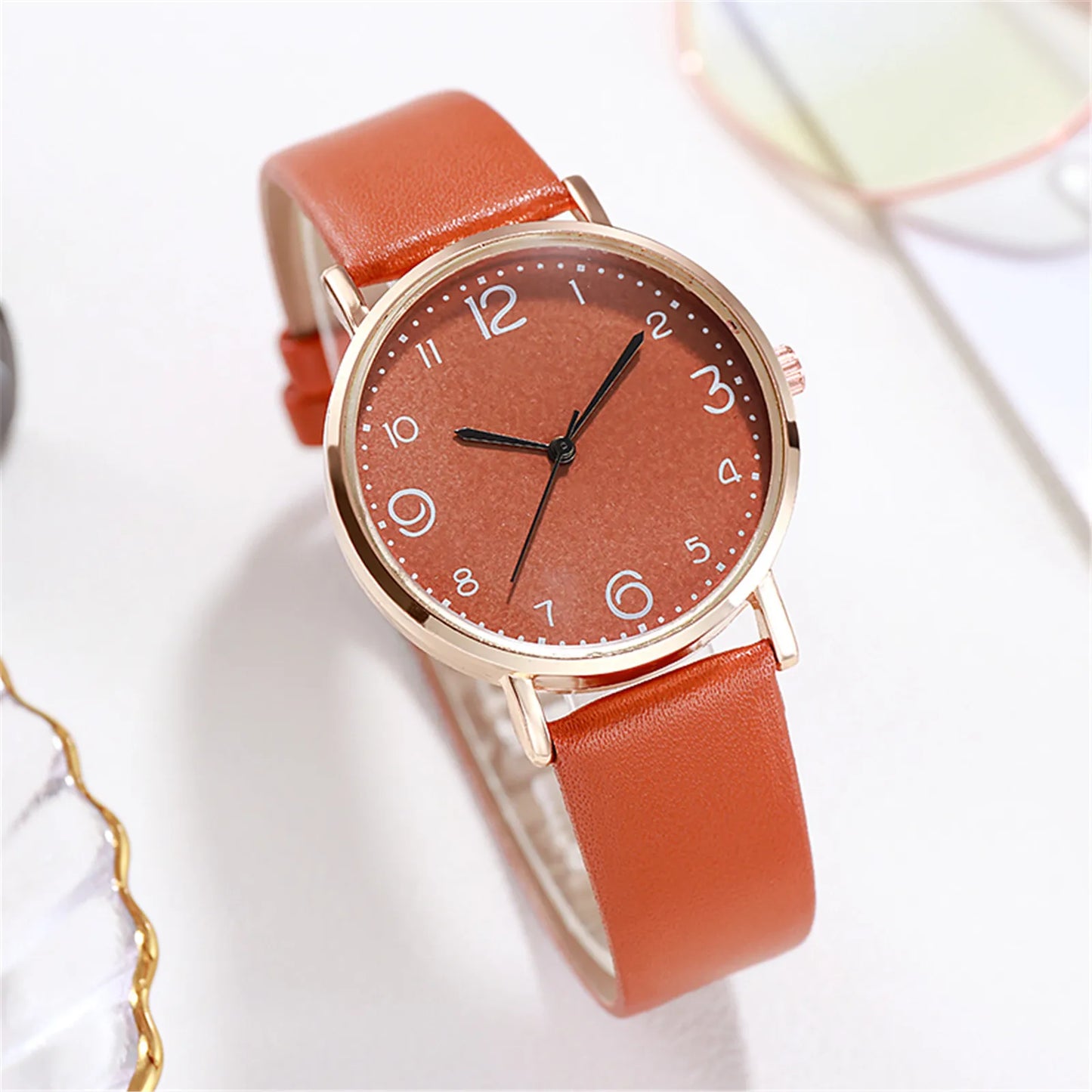 Popular Women Net With Stars Decoration Wild Belt Watch Fashionable Simple Style Quartz Wristwatch Reloj Mujer Free Shiping