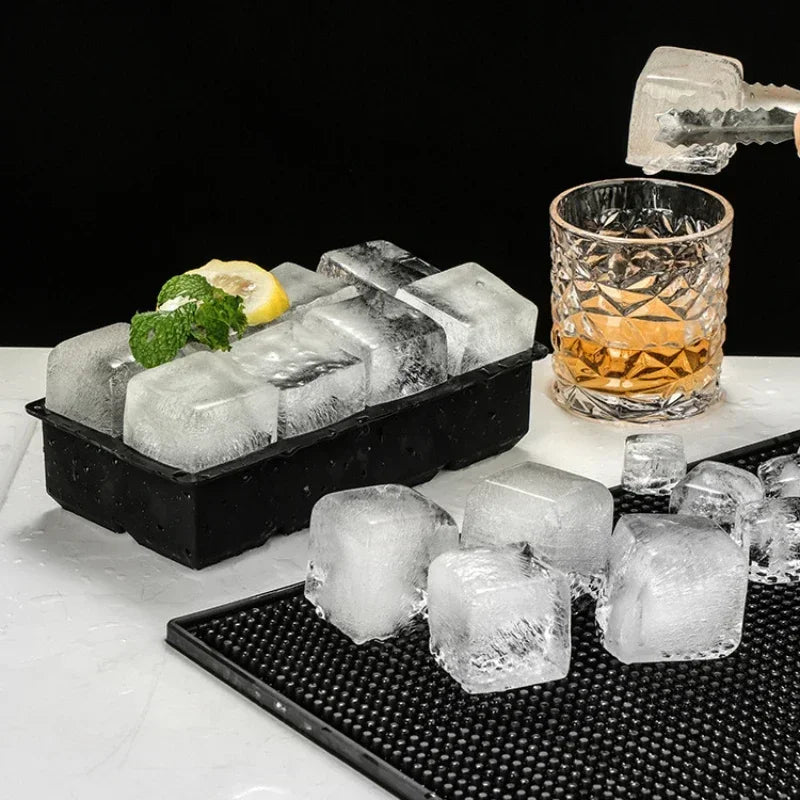 Reusable Ice Cube Silicone Mold Ice Maker IceCream Tools Food Grade Ice Ball Mold Round Square IceTray Mold Kitchen Tools