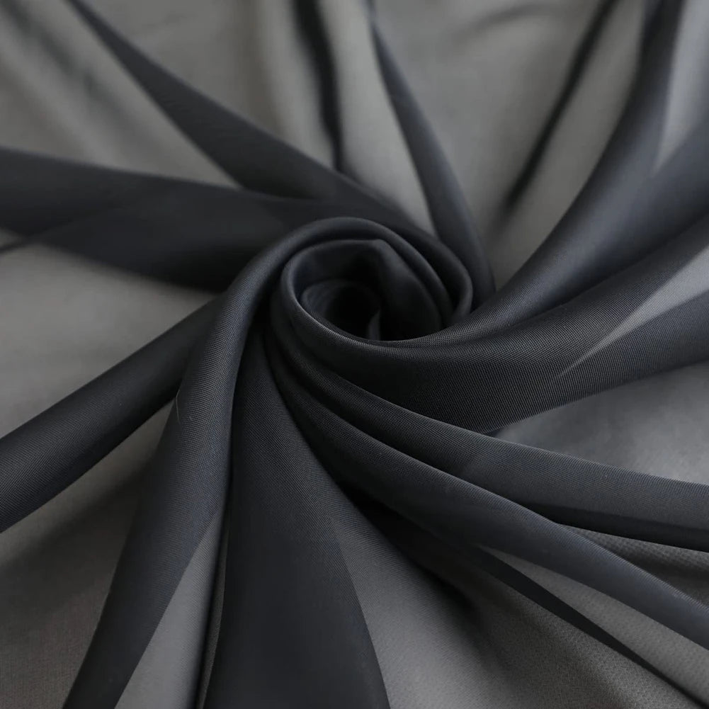 Shading Solid White Sheer Curtains for Living Room Decoration Window Curtains for Kitchen Modern Tulle Voile Organza Curtains