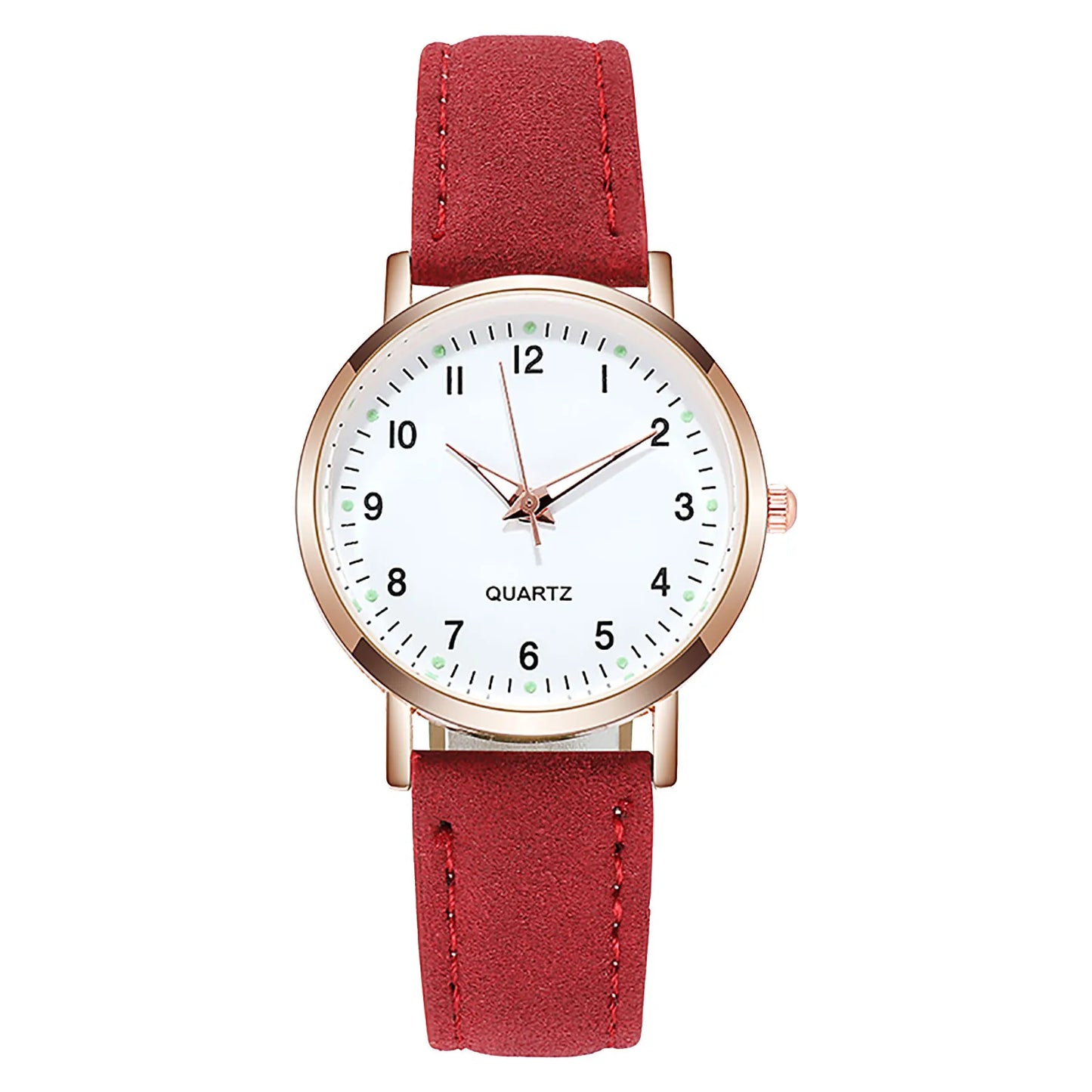 Reloj Mujer Fashion Watch For Women Leather Belt Watches Ladies Luxury Analog Quartz Luminous Wristwatch Clock Relogio Feminino