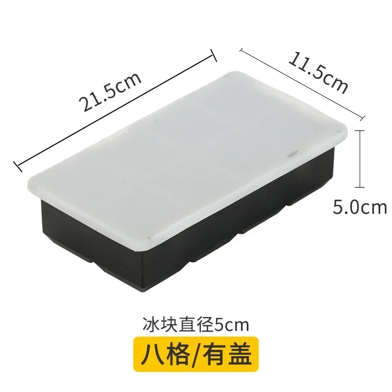 Reusable Ice Cube Silicone Mold Ice Maker IceCream Tools Food Grade Ice Ball Mold Round Square IceTray Mold Kitchen Tools