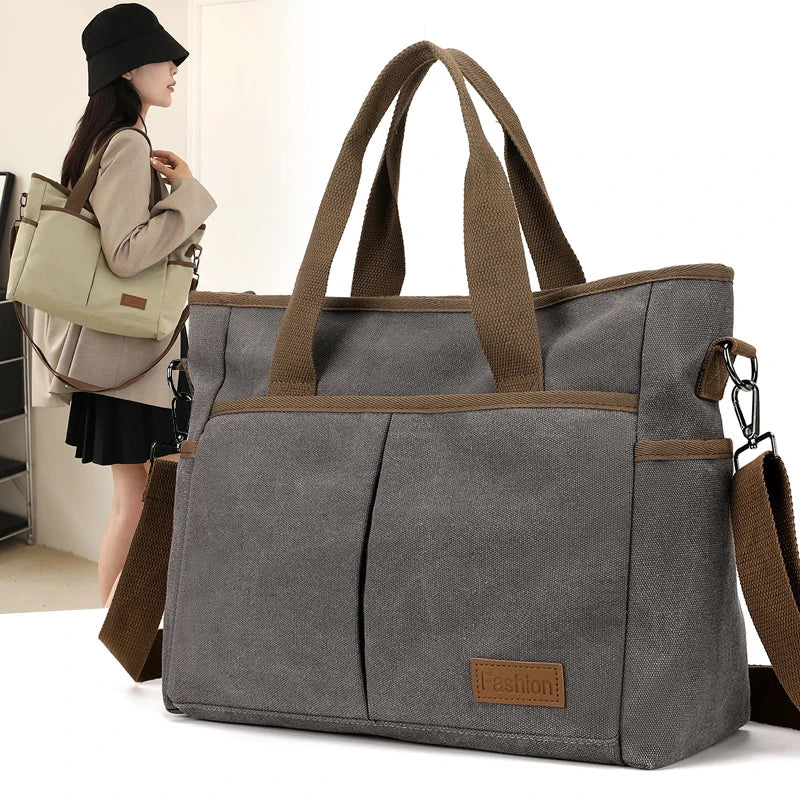 Women Handbags Ladies Canvas Shopping Tote Bag Clutch Female Crossbody Bags
