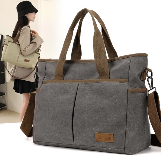 Women Handbags Ladies Canvas Shopping Tote Bag Clutch Female Crossbody Bags
