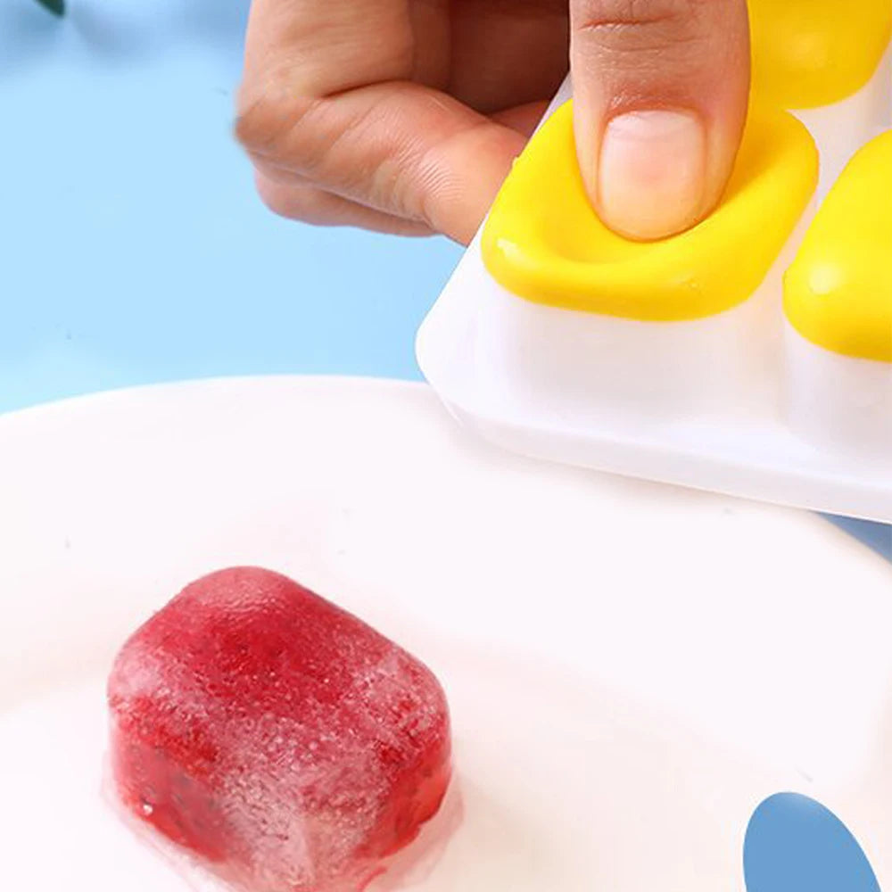 1PC Ice Cube Tray 14 Grid Silicone Ice Cube Mold With Removable Lid Ices Maker Kitchen Gadget Bar Tools