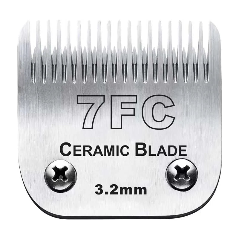 Detachable Pet Clipper Blades Set Compatible With For Most Andis, Oster, Wahl A5 Clippers,Made of Ceramic Blade&Carbon Steel