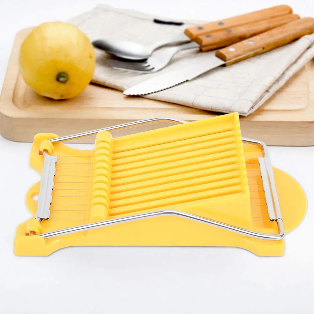 Luncheon Meat Egg Cutter Stainless Steel Multi Function Food Banana Cheese Strawberry Slicer Kitchen Gadget
