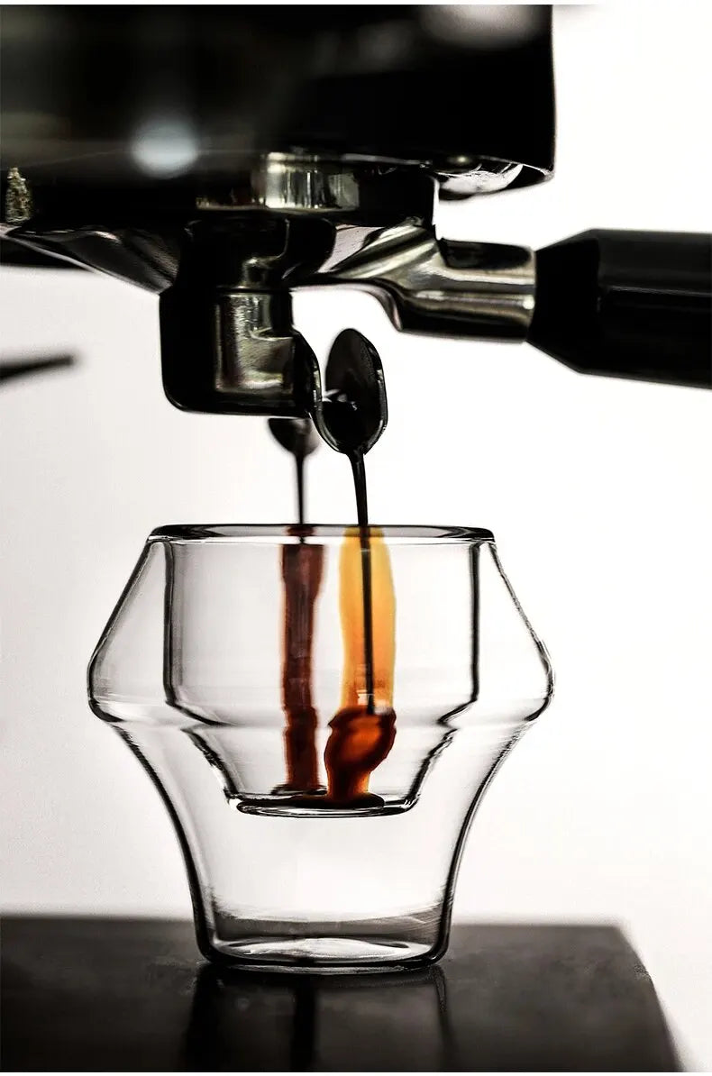 MHW-3BOMBER Coffee Mug Double Walled Glass Transparent Borosilicate Glasses Mugs Tea Latte Wine Cup Bar Kitchen Cafe Accessories