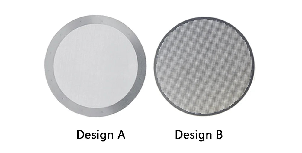 2PCS/lot 61MM Coffee Metal Mesh Filter Reusable Stainless Steel Filter Mesh For Aeropress Coffee Maker Tool Kitchen Accessories
