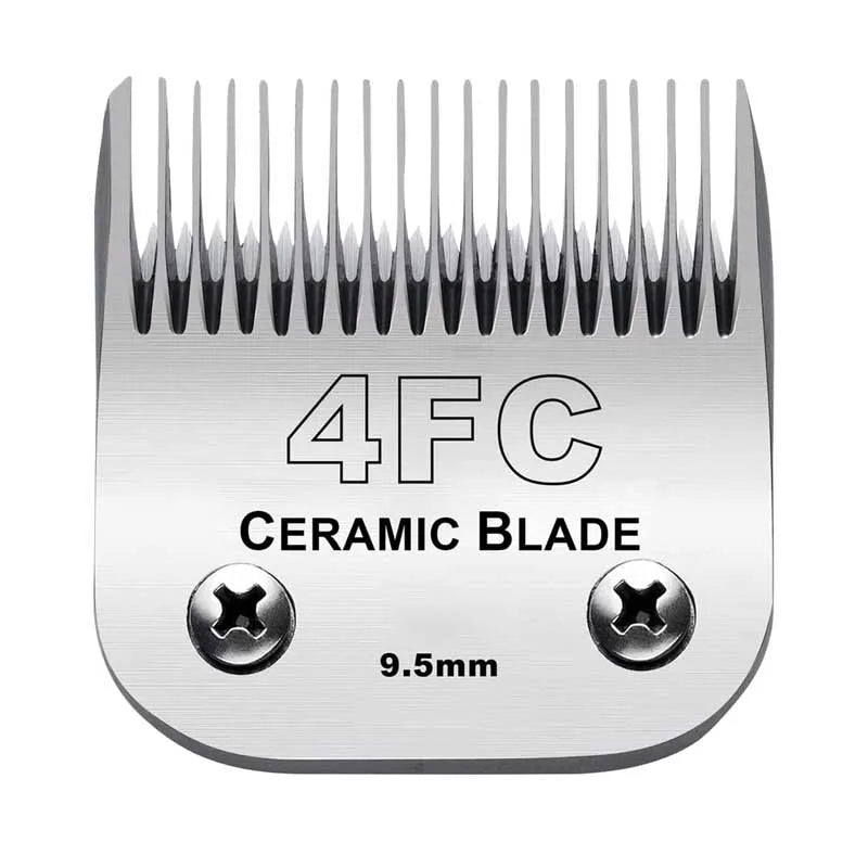 Detachable Pet Clipper Blades Set Compatible With For Most Andis, Oster, Wahl A5 Clippers,Made of Ceramic Blade&Carbon Steel