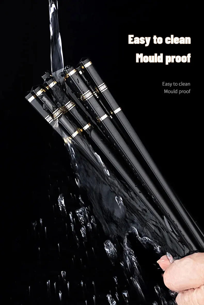 5 Pairs Chinese Japanese Chopsticks Sushi Sticks Korean Chopsticks Reusable Alloy Chop Sticks Kitchen Tableware Tool Accessories