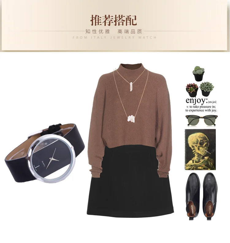 Women Watches Top Brand Luxury Hollow Ladies Wrist Watches Women Transparent Leather Strap Watch For Female Relogio Feminino Hot