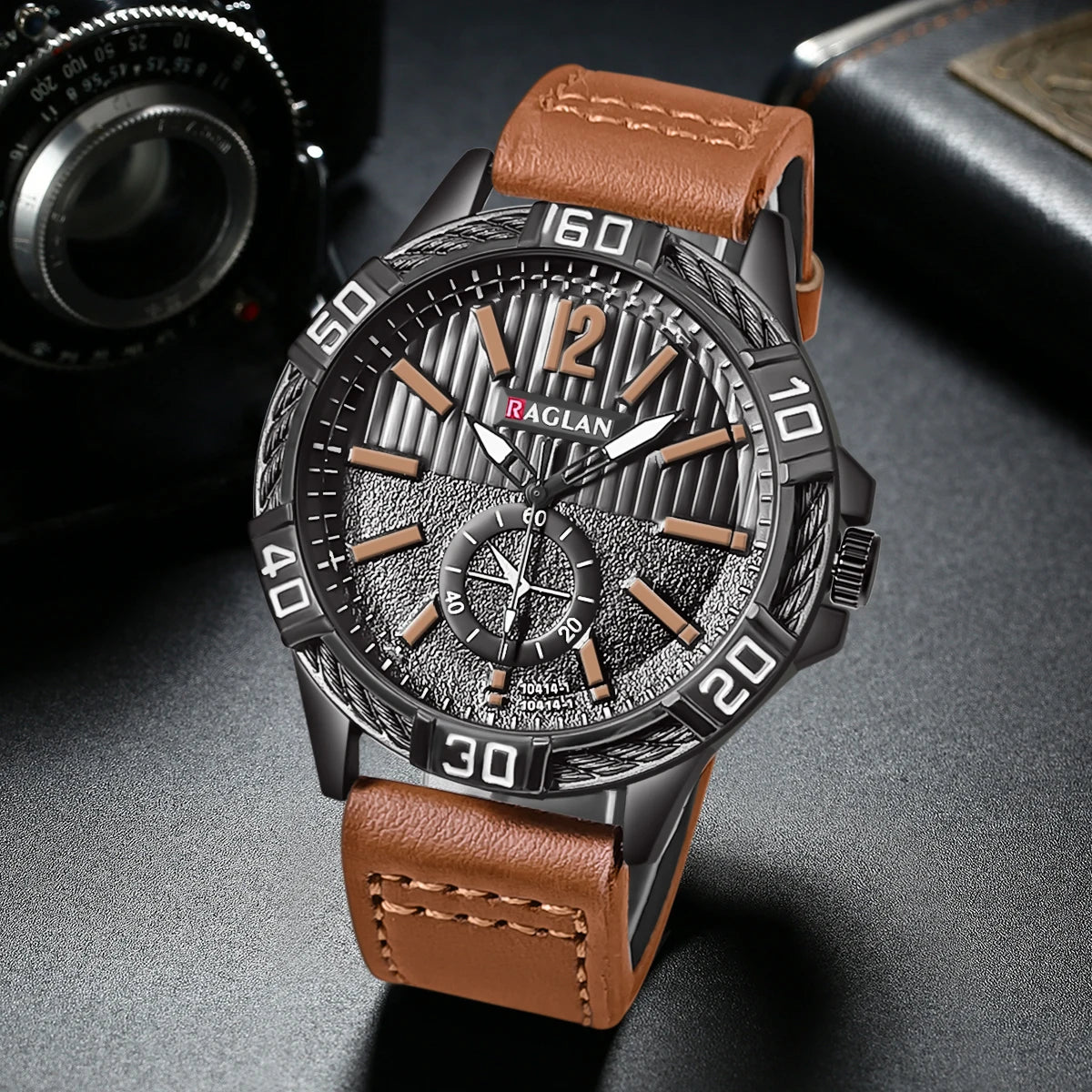 Men Watches Leather Strap Man Clock Quartz Wristwatch Men Pointer Watch Gift Relogio Masculino Reloj Hombre