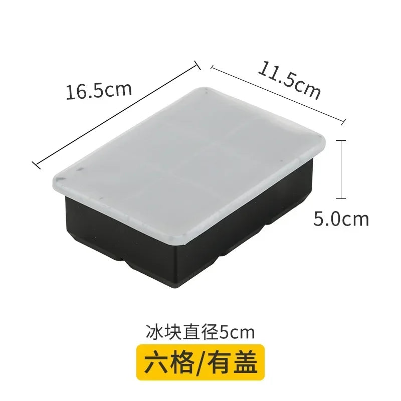 Reusable Ice Cube Silicone Mold Ice Maker IceCream Tools Food Grade Ice Ball Mold Round Square IceTray Mold Kitchen Tools