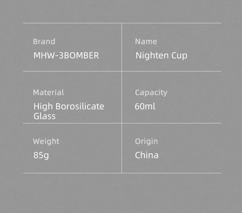 MHW-3BOMBER Coffee Mug Double Walled Glass Transparent Borosilicate Glasses Mugs Tea Latte Wine Cup Bar Kitchen Cafe Accessories