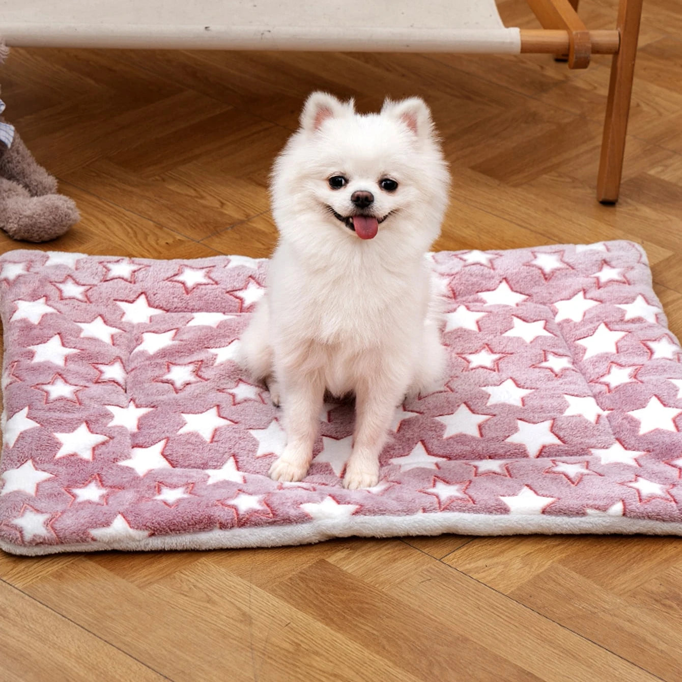 Multi-model pet flannel sleeping mat kennel mat blanket pet warm mat suitable for large medium and small pets