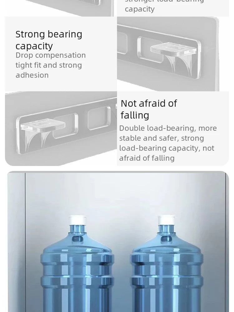 6/12pcs Wardrobe Divider Brackets Non-Marking Sticky Kitchen Cabinet Divider Brackets Anti-Side Slip Layer Support Brackets