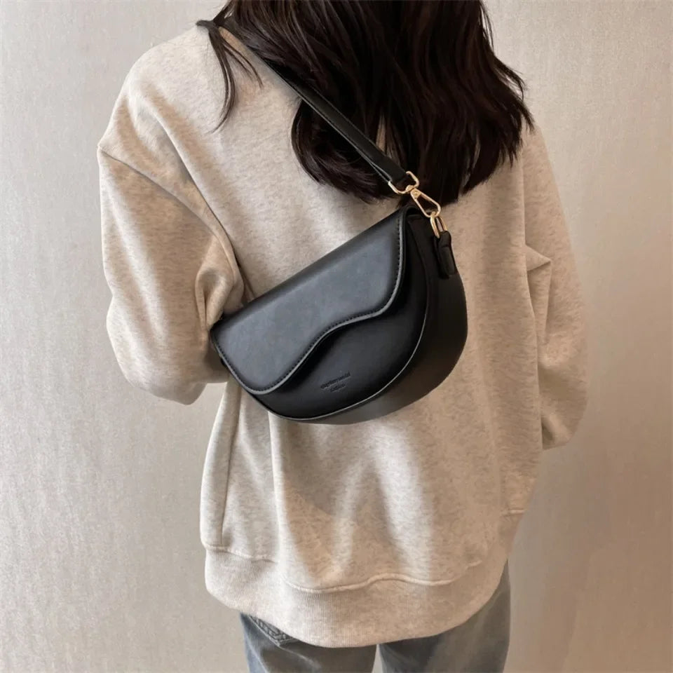 Women Embroidery Tote Bag High Quality Leather Ladies Handbags 2024 Women Shoulder Bag Small Crossbody Bags For Women Sac a Main