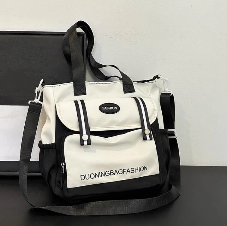 Women's Tote Bag, Large Capacity Daily Handbag, Travel Bucket Shoulder Bag, Fashion Messenger Bag,Campus School Bags Satchel