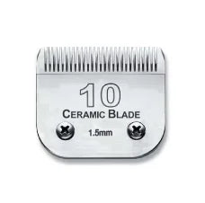 Detachable Pet Clipper Blades Set Compatible With For Most Andis, Oster, Wahl A5 Clippers,Made of Ceramic Blade&Carbon Steel