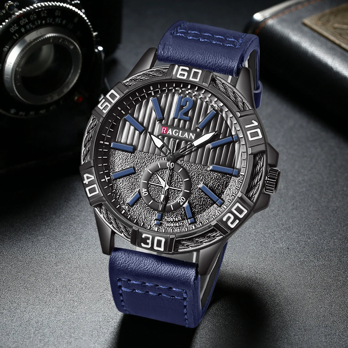 Men Watches Leather Strap Man Clock Quartz Wristwatch Men Pointer Watch Gift Relogio Masculino Reloj Hombre