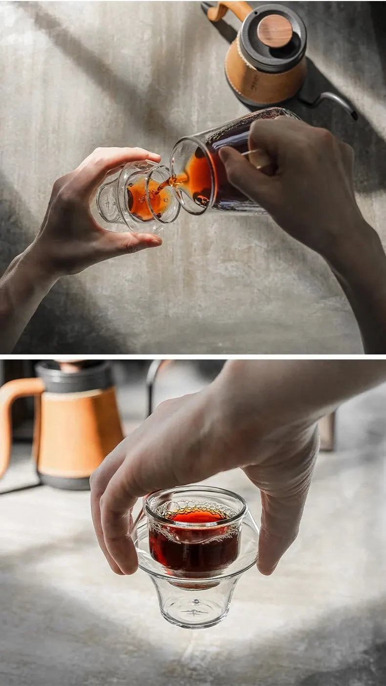 MHW-3BOMBER Coffee Mug Double Walled Glass Transparent Borosilicate Glasses Mugs Tea Latte Wine Cup Bar Kitchen Cafe Accessories