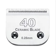 Detachable Pet Clipper Blades Set Compatible With For Most Andis, Oster, Wahl A5 Clippers,Made of Ceramic Blade&Carbon Steel