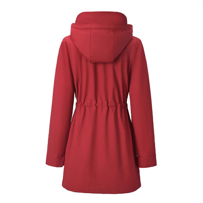 Jaqueta Corta-Vento Feminina Impermeável – Estilo Casual