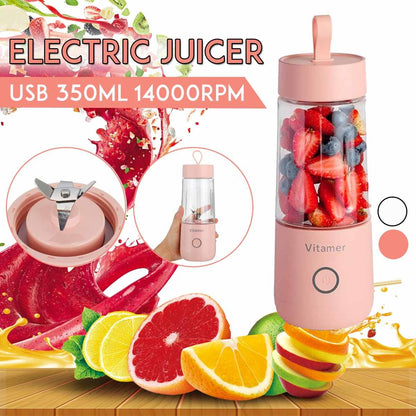 Mini Liquidificador Portátil – Bateria Recarregável