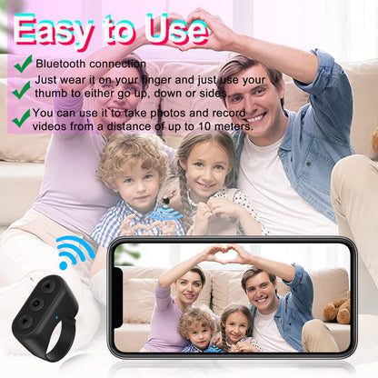 Controlador Bluetooth Portátil para Vídeos em Smartphones