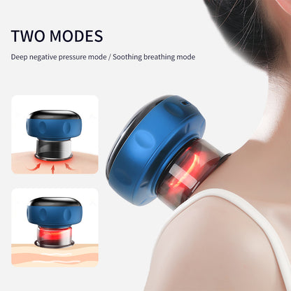Massageador Corporal Elétrico com Ventosas – Uso Manual