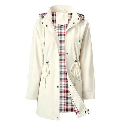 Jaqueta Corta-Vento Feminina Impermeável – Estilo Casual