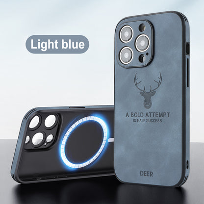 Capa Magnética com Design Cabeça de Alce para Smartphone