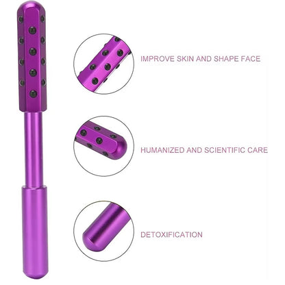 Rolo Facial Massageador com Beauty Stick – Estímulo e Relaxamento