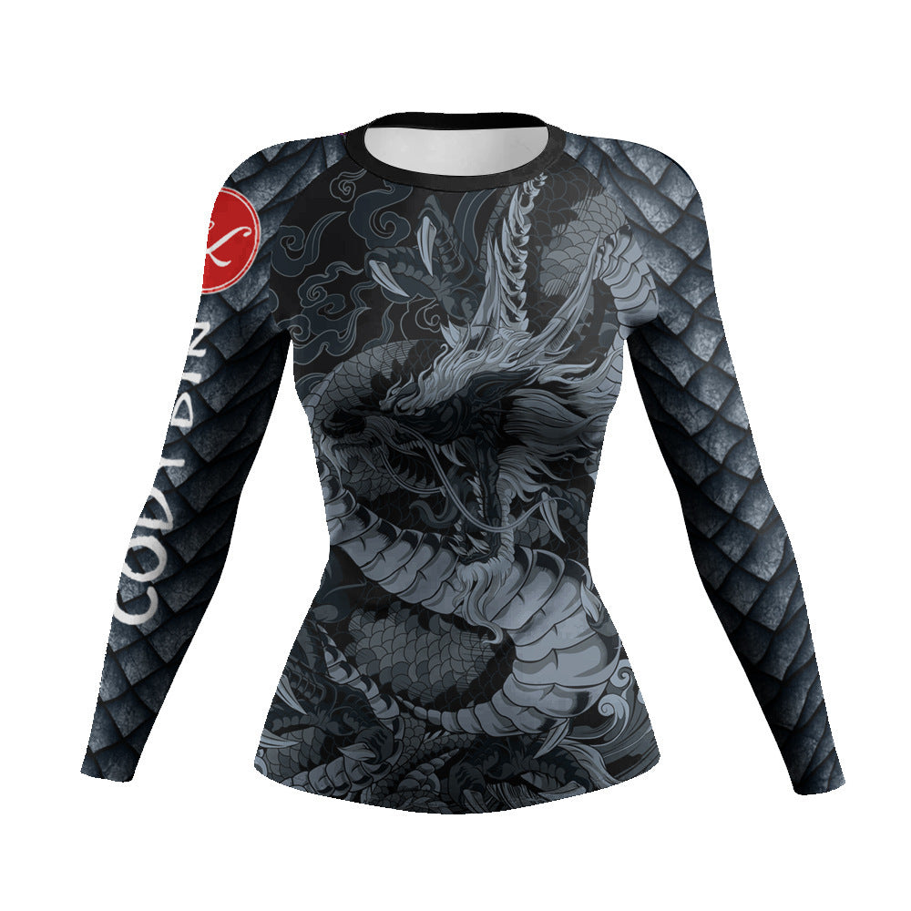 Digital Printing Fashion Ladies Slim Fit Clothes