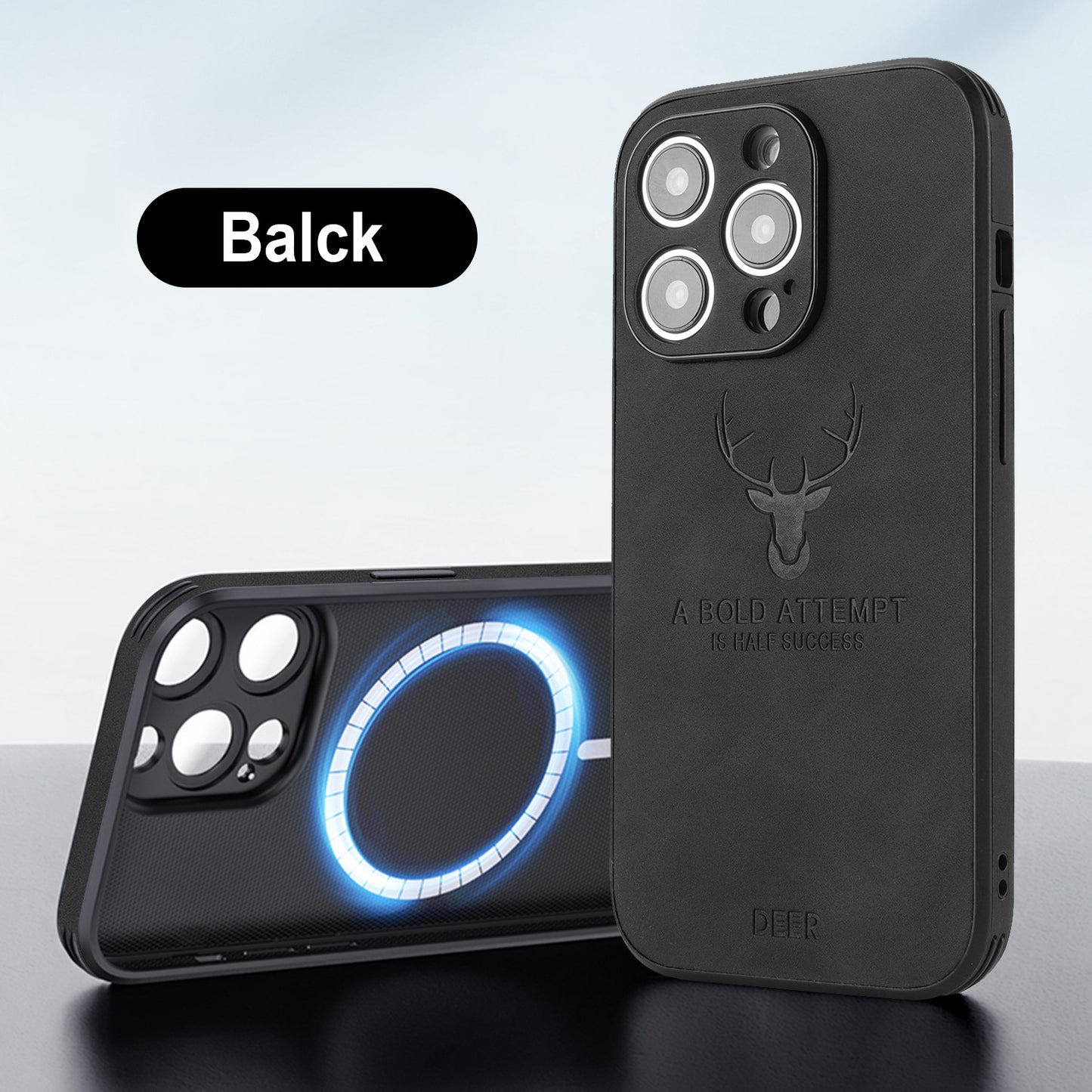 Capa Magnética com Design Cabeça de Alce para Smartphone