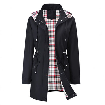 Jaqueta Corta-Vento Feminina Impermeável – Estilo Casual