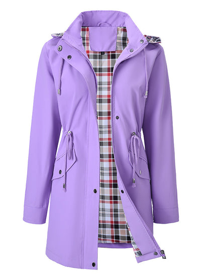 Jaqueta Corta-Vento Feminina Impermeável – Estilo Casual
